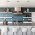 Modern Small Crystal Pendant Light Chrome, LED 8W, 4000K